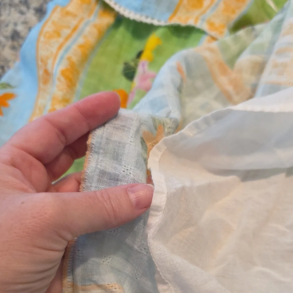 Show Me Your Mumu Peyton Maxi Dress Country Bouquet Floral Patchwork & Lace 2XL - Picture 10 of 12